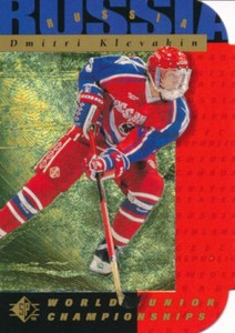 1994-95 SP DIE-CUT #166 DMITRI KLEVAKIN