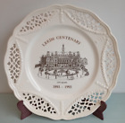Vintage Peter Jones Leeds Centenary 1893-1993 Leeds Creamware Collector Plate