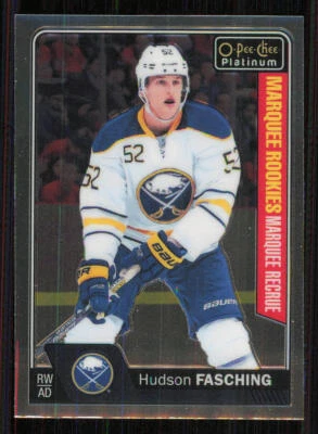 2016-17 O-Pee-Chee Platinum #165 Hudson Fasching RC - Image 1 of 2