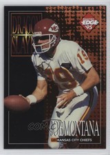 1995 Collector's Edge Excalibur Dragon Slayers Joe Montana HOF