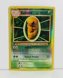 Kakuna Pokemon TCG XY Evolutions Card 6/108 2016 Reverse Holo - Picture 1 of 3