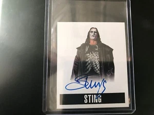 Tarjeta de lucha libre automática Sting 2014 Leaf Originals #S2 AEW WCW WWE - Imagen 1 de 1