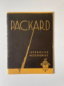 Packard Approved Accessories 1931 brochure catalog - Photo 1 sur 5
