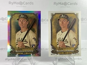 Tyler Soderstrom RC 2024 Topps Allen & Ginter Lot #35 Chrome Refractor & Base - Picture 1 of 5