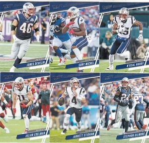 NEW ENGLAND PATRIOTS 2020 PANINI NFL PRESTIGE TEAM SET (6) STIDHAM EDELMAN + - Bild 1 von 1