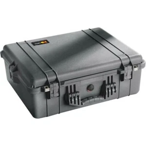 Peli Case 1600 negro sin espuma maleta protectora maleta fotográfica NUEVO - Imagen 1 de 1