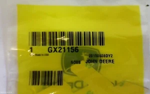 Calcomanía número de modelo John Deere GX21156 L110 GENUINA (9D3A) - Imagen 1 de 3