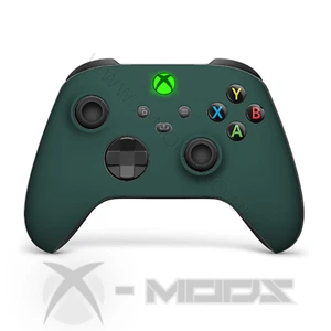 XBOX ONE SERIES CUSTOM CONTROLLER - BRITISH RACING GREEN - SOFT TOUCH - Picture 1 of 7