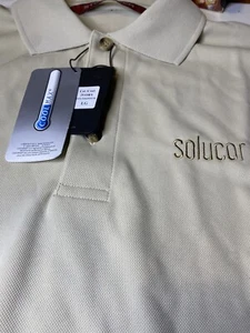 Stormtech beige collared button shirt new with tags coolmax Solucor Weatherproof - Picture 1 of 4