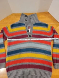 Tea Collection San Francisco High Neck Sweater Youth 7 Iconic Preppy Nautical - Picture 1 of 8