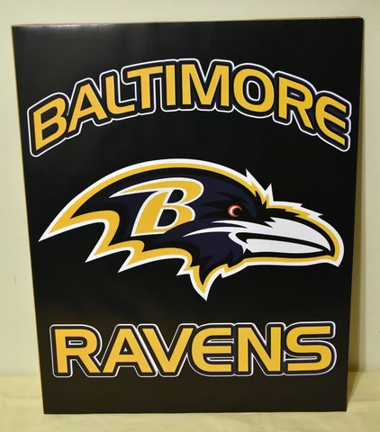 BALTIMORE RAVENS Logo NFL Football 16x20 Poster Cover