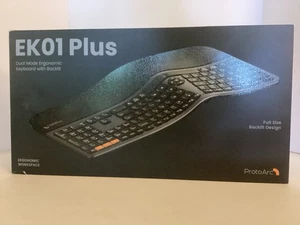 Keyboard EK01 Plus Dual Mode Ergonomic With Backlit ProtoArc New FREE SHIPPING!! - Picture 1 of 10
