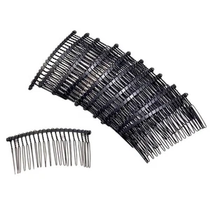 10x Hair Clips Iron Combs for Thin Hair Wedding Hairdressing Accessory - Picture 1 of 7