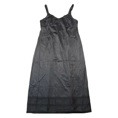 Lencería antiadherente de colección Sears Clip it sin cordones talla 36 negra con ribete de encaje EE. UU. NUEVA Foto 1 de 4