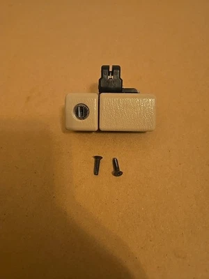 2001-2007 Toyota Highlander trava compartimento caixa de luvas bege bronzeado fabricante de equipamento original sem chave - Imagem 1 de 4