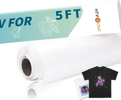 Sublimation HTV for Dark Fabric/Light Fabric - Matte Sublimation Vinyl 12" X 5F - image 1 of 4