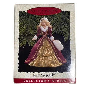 Hallmark Keepsake Holiday Barbie Collectors Series Ornamento Nuevo en Caja - Imagen 1 de 5