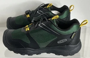 Keen Boys Wanduro Green Hiking Shoes Sneakers Size 1 - Picture 1 of 8
