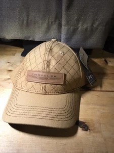 Factory Official Chrysler Pacifica Strapback Tan W/ Leather & Suede - RARE - Picture 1 of 14