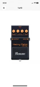 Boss HM-2W Waza Craft Heavy Metal Distortion Pedal - Picture 1 of 3