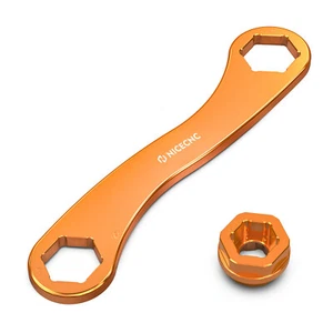 CNC Axle Fork Wrench Removal Tool For KTM 125 250 300 SX 2023 / 250 450 SXF 2022 - Picture 1 of 10