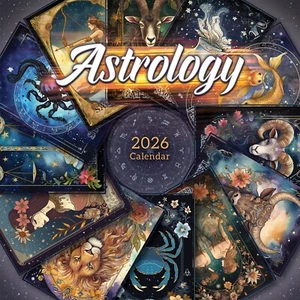 2026 Astrology Wall Calendar - Picture 1 of 5