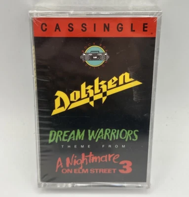 SEALED Dokken Dream Warriors A Nightmare On Elm Street 3 Cassingle 1987 Elektra - Image 1 of 4