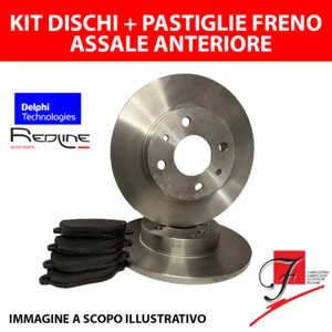 KIT COPPIA DISCHI + PASTIGLIE FRENI ANTERIORI LANCIA YPSILON (843_) DAL 2003 - Imagen 1 de 5