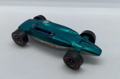 Turbina Shelby 1969 vintage Hot Wheels Redline verde esmeralda Foto 1 de 4