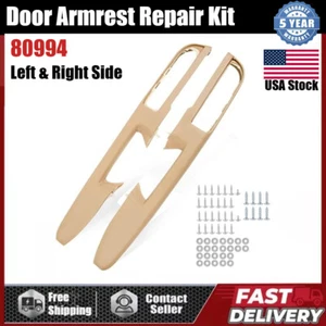 Front Left & Right Door Armrest Repair For Tahoe Silverado 2010-2014 Beige 80995 - Picture 1 of 15