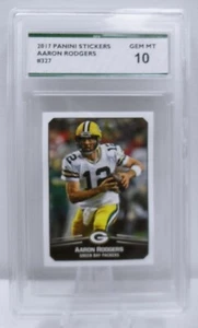 Pegatinas de fútbol Panini 2017 Aaron Rodgers #327 Packers SPA 10 - Imagen 1 de 2