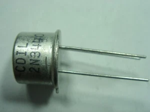 2N3440  Transistor NPN 1A 250V 800mW 5W    TO39  #21-5E8 - Bild 1 von 2