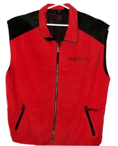 Vintage CBC Sports Canada 1998 Winter Olympics Nagano Staff Jacket Vest Size XL - Picture 1 of 4