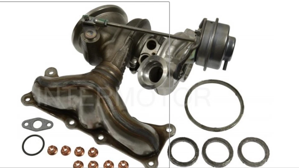 BMW N54 Engine 4-6 Cyl Rear Turbocharger 135 535 535xi Z4 E60 11657649291 - Image 1 of 1