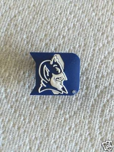 DUKE BLUE DEVILS JIBBITZ DUKE UNIVERSITY JIBBITZ DUKE BLUE DEVILS LOGO JIBBITZ - Picture 1 of 1