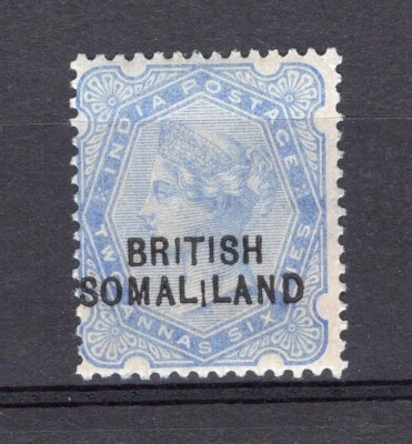 BRITISH SOMALILAND 1903 SG 18 UNLISTED VARIETY Dropped " I " - Mint MLH - Image 1 of 2