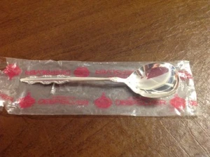 Beautiful International Deep Silver Empress Pattern Sugar Spoon New & Shiny!! - Picture 1 of 4
