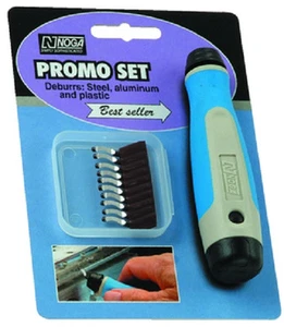 NG8150 Noga Best Deburring Tool Set S Promo Steel Aluminum Plastic Israel - Picture 1 of 1