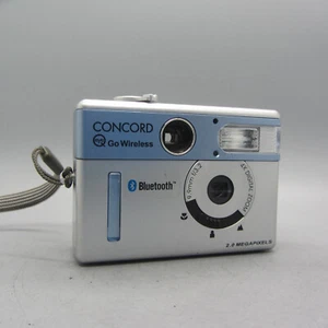 Concord Eye Q Go Wireless 2.0MP Compact Digital Camera Silver Tested - Picture 1 of 7