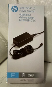 SEALED Genuine OEM 65W HP AC-DC Adapter USB-C LC Charger, HP P/N M17424-001 *NEW - Picture 1 of 6