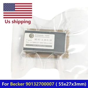 Carbon Vane for Becker Pump 90132700007(WN124-003) DT/VT3.10/4.10 7 pcs - Picture 1 of 6
