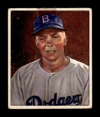 1950 Bowman #21 Harold Reese Poor HOF-10002022 Tape on Front - Image 1 of 2