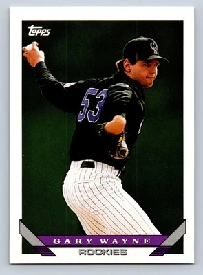 1993 Topps Traded #16T Gary Wayne Colorado Rockies - NM/MT - Image 1 of 2