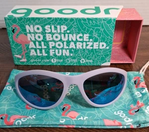 Goodr "In My Periwinkle Prime" BUG lila türkis reflektierende Gläser aktive Sonnenbrille - Bild 1 von 4