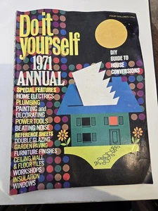 Do It Yourself Annual 1971 Vintage DIY House Conversions Plumbing Power Tools - Picture 1 of 3