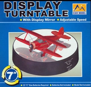 Trumpeter Scale Models 9835 7" Diameter Turntable Display with Mirror Base - Picture 1 of 3