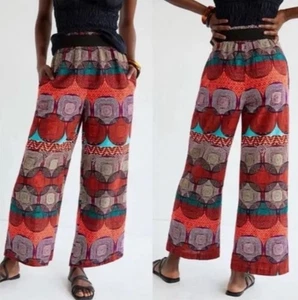 Pantalone donna gamba larga Maeve taglia XL vita alta lunghezza caviglia - Foto 1 di 9