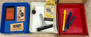 Yankee Photography Developing Trays 8 x 10 Set of 3 Vintage + Extras Roller ++ - Picture 1 of 5