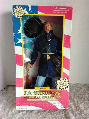 "Nuevo DE COLECCIÓN: Colección conmemorativa de militares de Estados Unidos Guerra Civil 1861-1865 Capitán 12"""  Foto 1 de 4