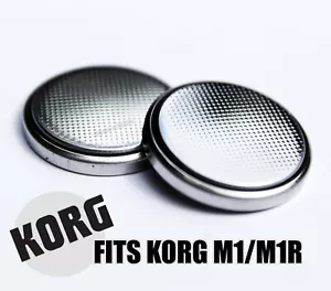 New Replacement Internal Battery for KORG M1 & M1R Keyboards (2 Batteries) - Picture 1 of 1